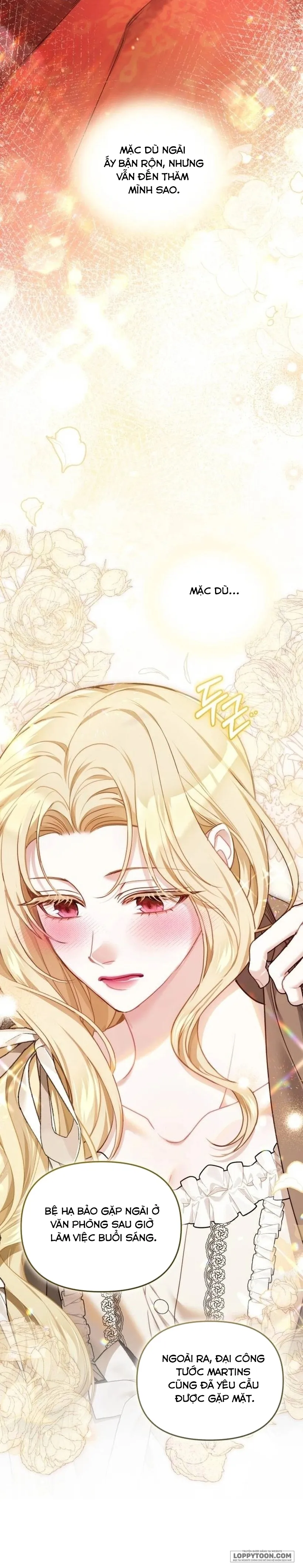 Tôi Đã Trải Qua Đêm Đầu Tiên Dù Chỉ Là Hoàng Hậu Thay Thế Chap 8 - trang 3