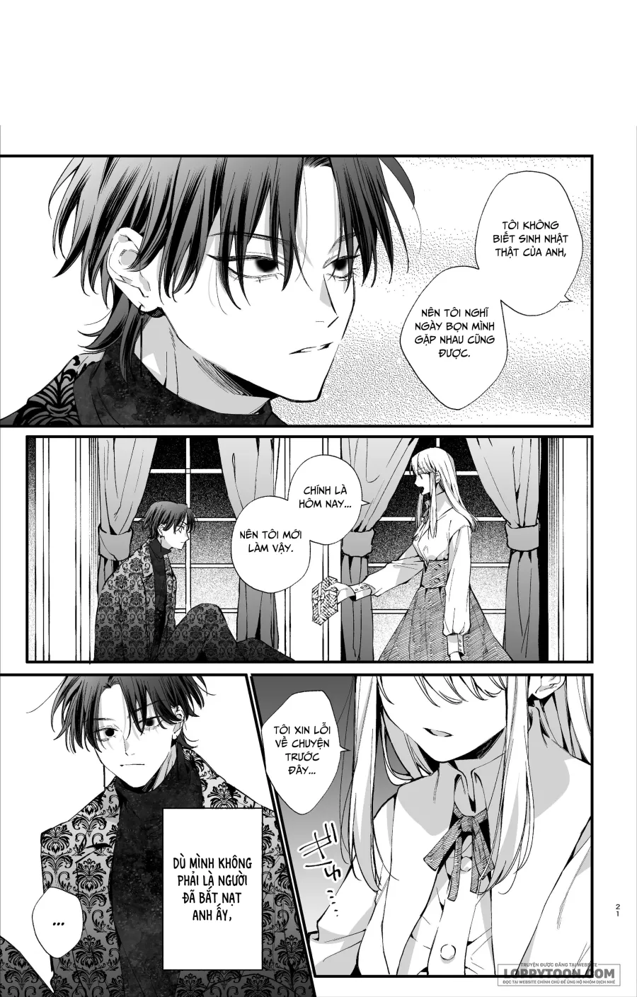 [18+] Tái Sinh Trở Thành Công Chúa Mafia Trong Trò Chơi Chết Chóc 1 Chap 1.1 - trang 19