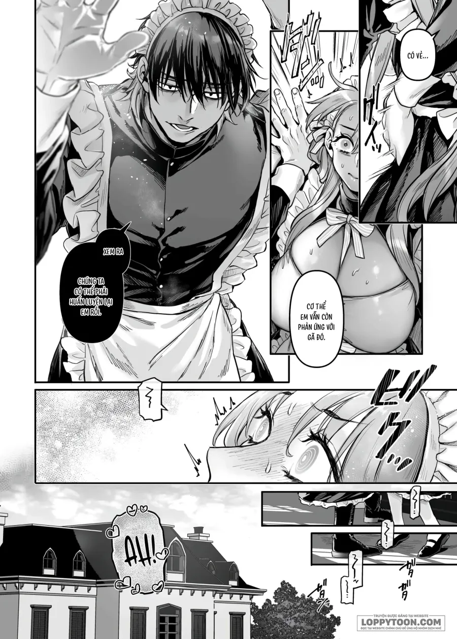 [18+] RTA Trả Nợ Của Nữ Điệp Viên Và Anh Chàng Hầu Gái! Chap 1.4 - trang 39