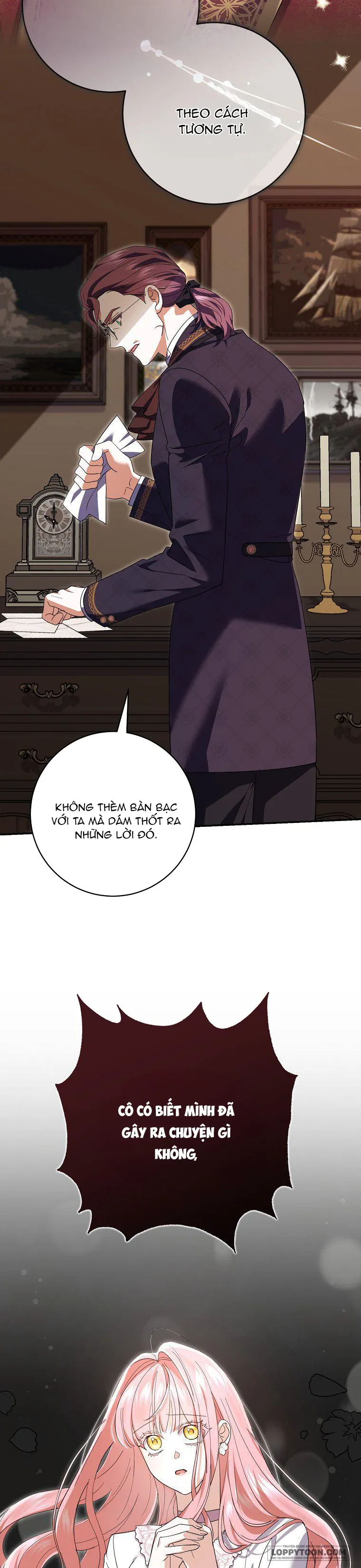 Vị Hôn Phu Phản Diện Cản Trở Con Đường Hoa Của Tôi Chap 24 - trang 34