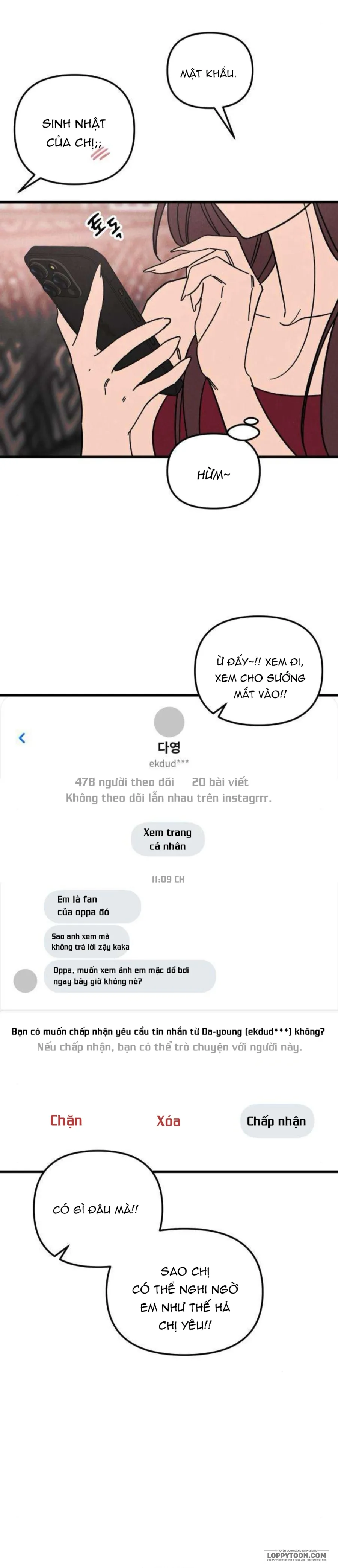 Câu Lạc Bộ Chị Đẹp Chap 18 - Nước Mắt Không Ngầu Đâu - trang 8