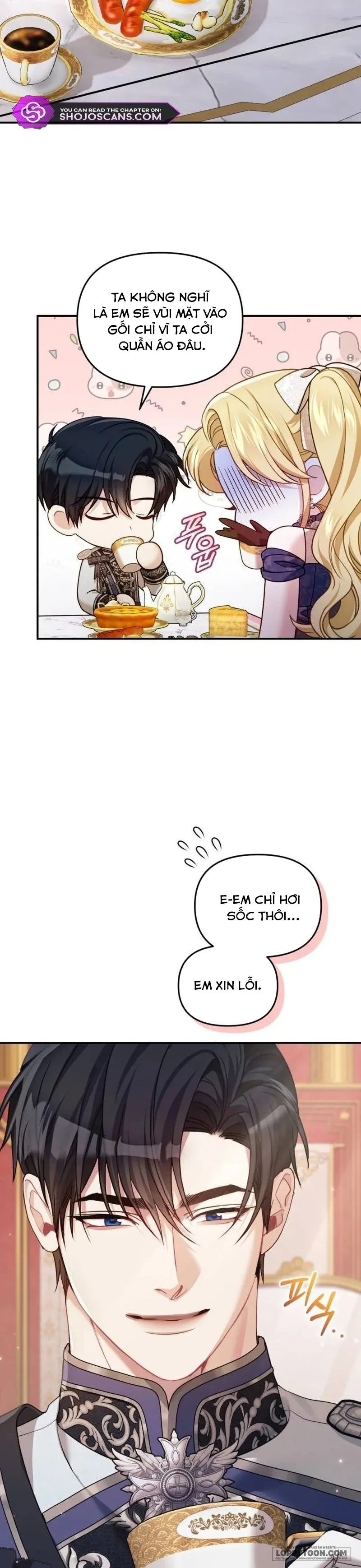 Tôi Đã Trải Qua Đêm Đầu Tiên Dù Chỉ Là Hoàng Hậu Thay Thế Chap 13 - trang 20
