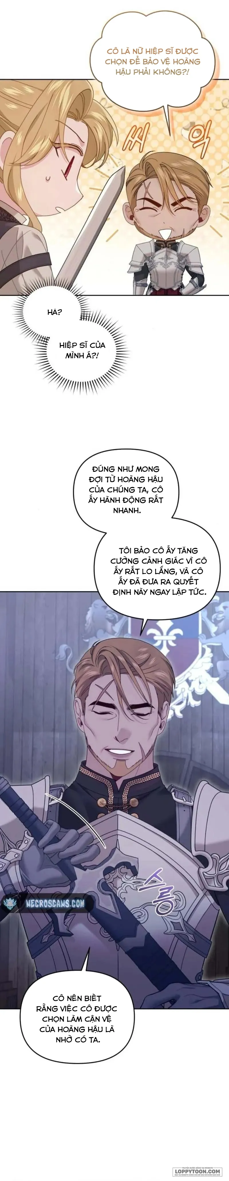 Tôi Đã Trải Qua Đêm Đầu Tiên Dù Chỉ Là Hoàng Hậu Thay Thế Chap 25 - trang 30