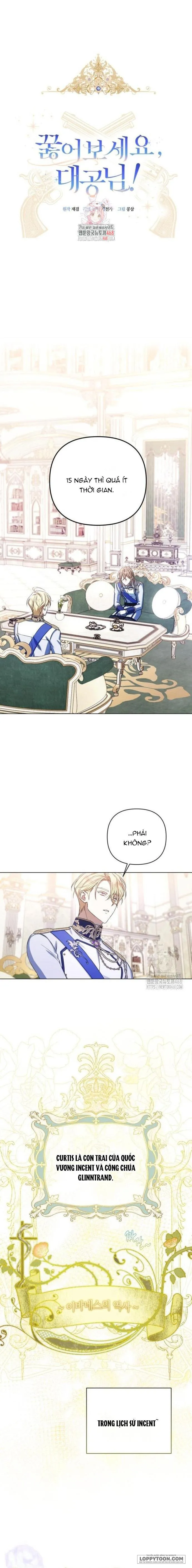 Cúi Đầu Xuống Đi, Đại Công Tước! Chap 3 - trang 1