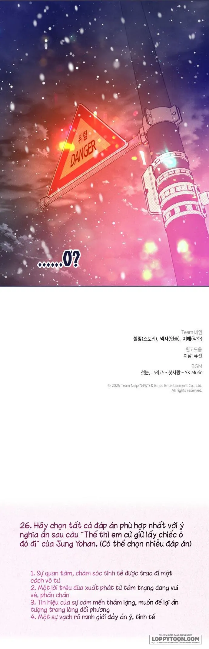 Trắc Nghiệm 4 Lựa Chọn Chap 26 - trang 58