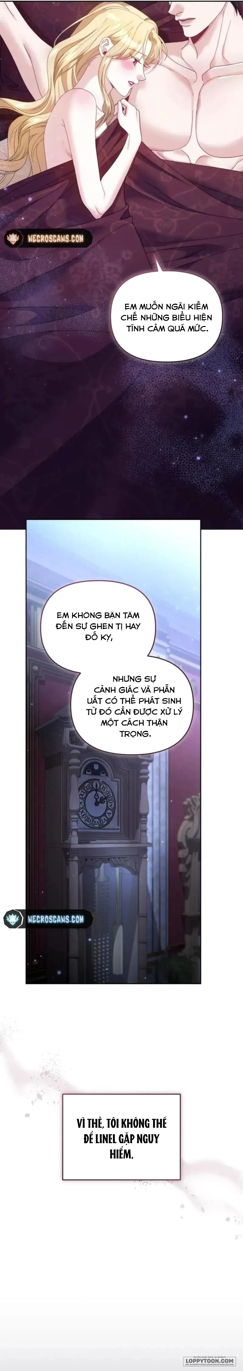 Tôi Đã Trải Qua Đêm Đầu Tiên Dù Chỉ Là Hoàng Hậu Thay Thế Chap 26 - trang 25