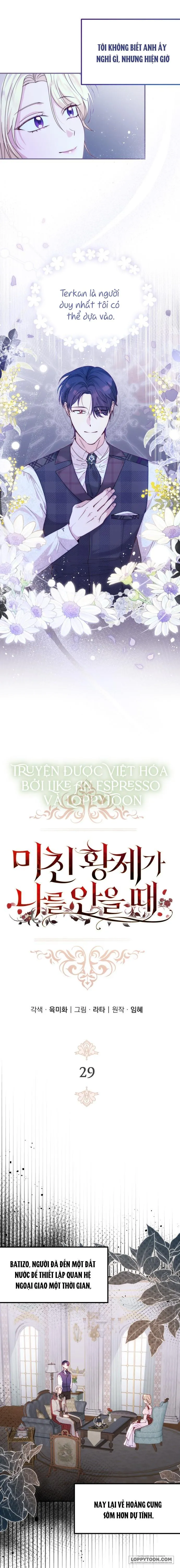Hoàng Đế Điên Cuồng Ôm Lấy Tôi Chap 29 - trang 8