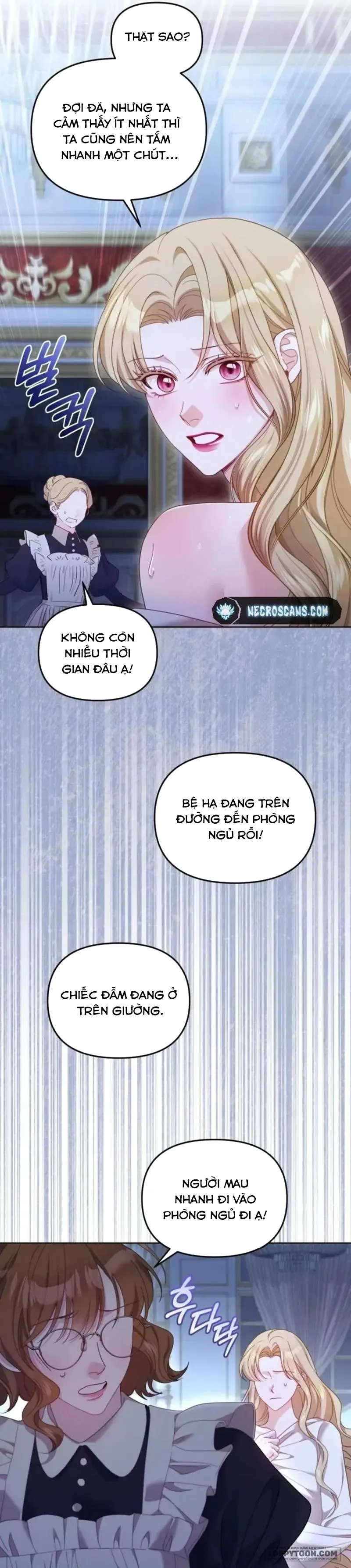 Tôi Đã Trải Qua Đêm Đầu Tiên Dù Chỉ Là Hoàng Hậu Thay Thế Chap 26 - trang 3