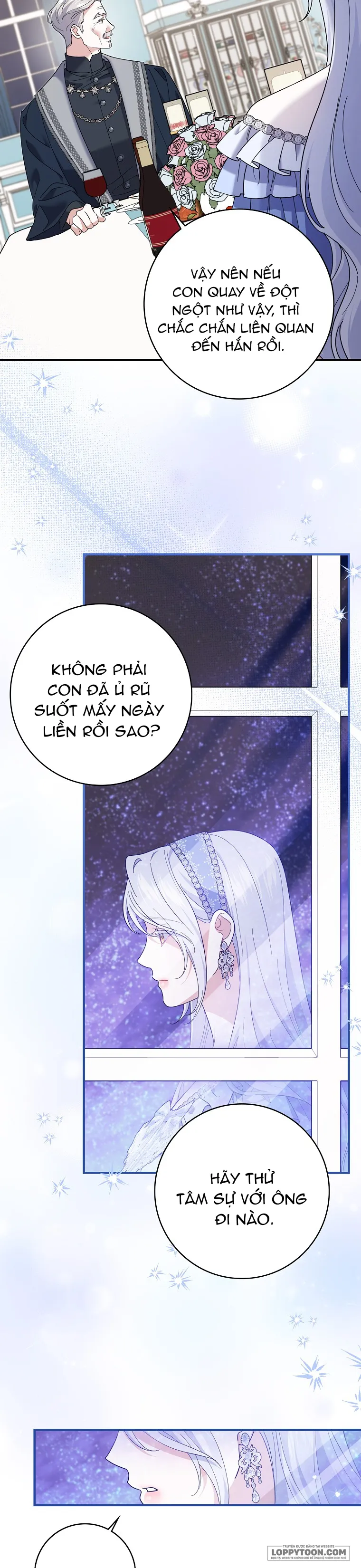 Vị Hôn Phu Phản Diện Cản Trở Con Đường Hoa Của Tôi Chap 76 - trang 9