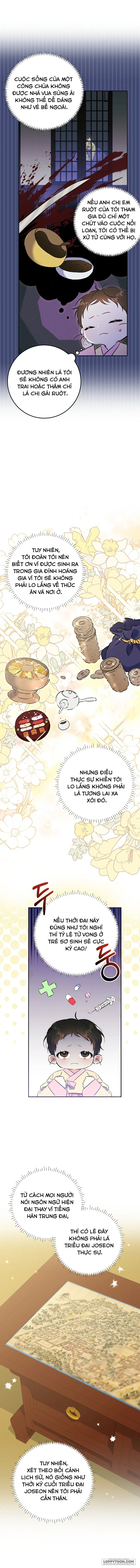 Tôi Sinh Ra Là Con Gái Của Một Cung Phi Hèn Mọn Chap 1 - trang 4