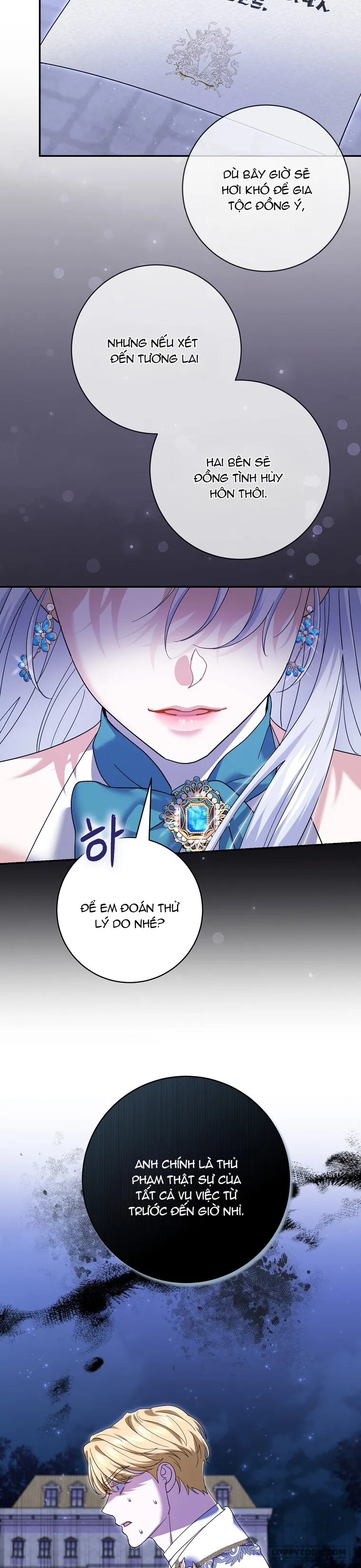 Vị Hôn Phu Phản Diện Cản Trở Con Đường Hoa Của Tôi Chap 37 - trang 24