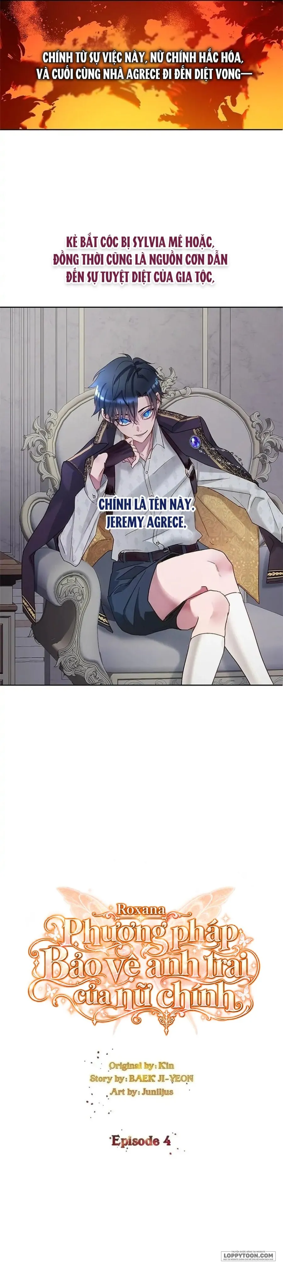 Roxana: Phương Pháp Bảo Vệ Anh Trai Của Nữ Chính Chap 4 - trang 2
