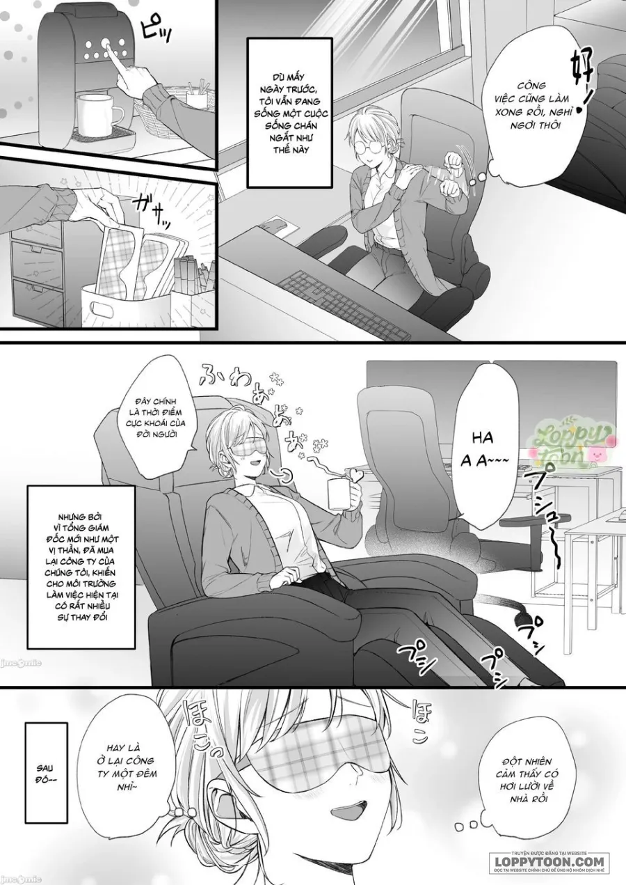Tuyển Tập Manga Oneshot Của Loppy Chap 4.2 - Cô Nàng Lười Biếng Và Vị Tổng Giám Đốc Cưng Chiều (2) - trang 8