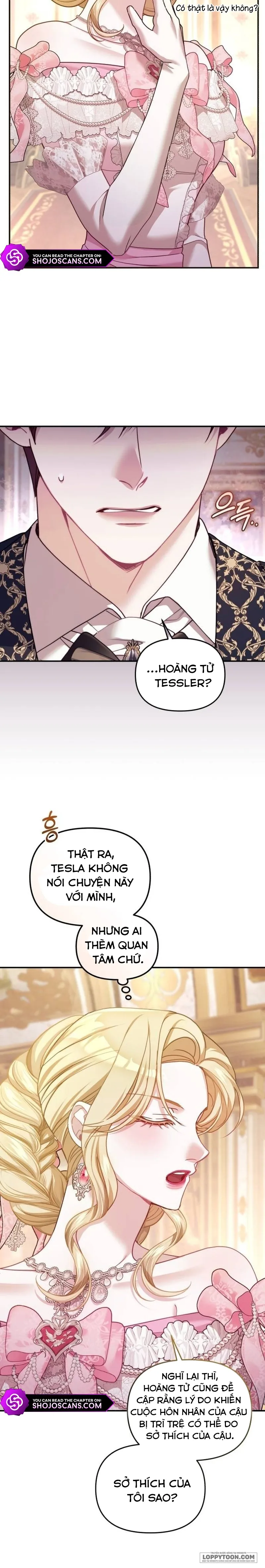 Tôi Đã Trải Qua Đêm Đầu Tiên Dù Chỉ Là Hoàng Hậu Thay Thế Chap 11 - trang 8