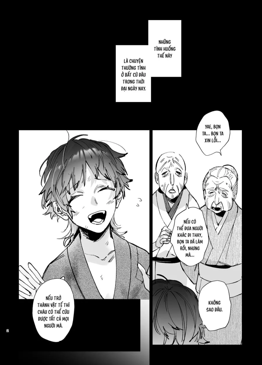 [18+] Dâng Tế Cho Yêu Thần Chap 1.1 - H+ - trang 4