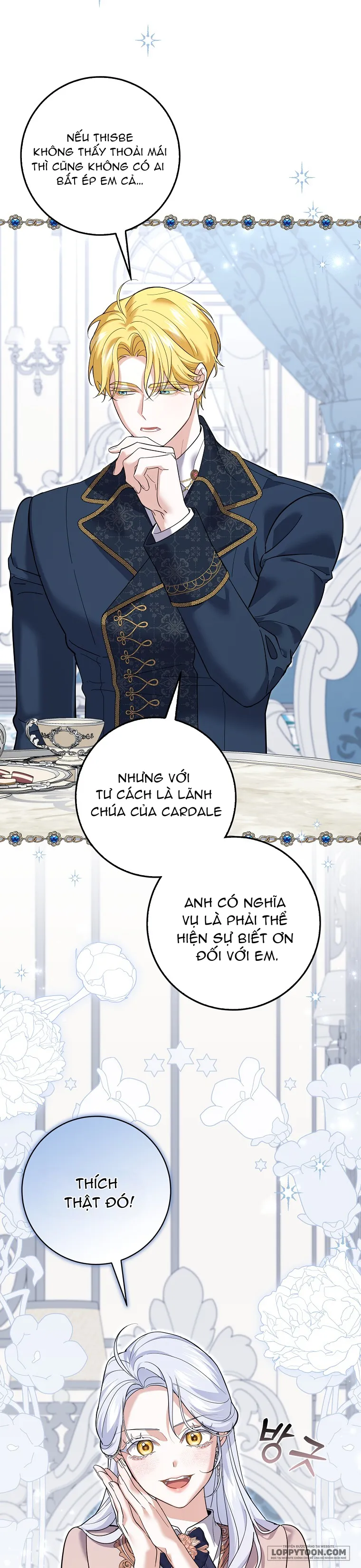 Vị Hôn Phu Phản Diện Cản Trở Con Đường Hoa Của Tôi Chap 44 - trang 9