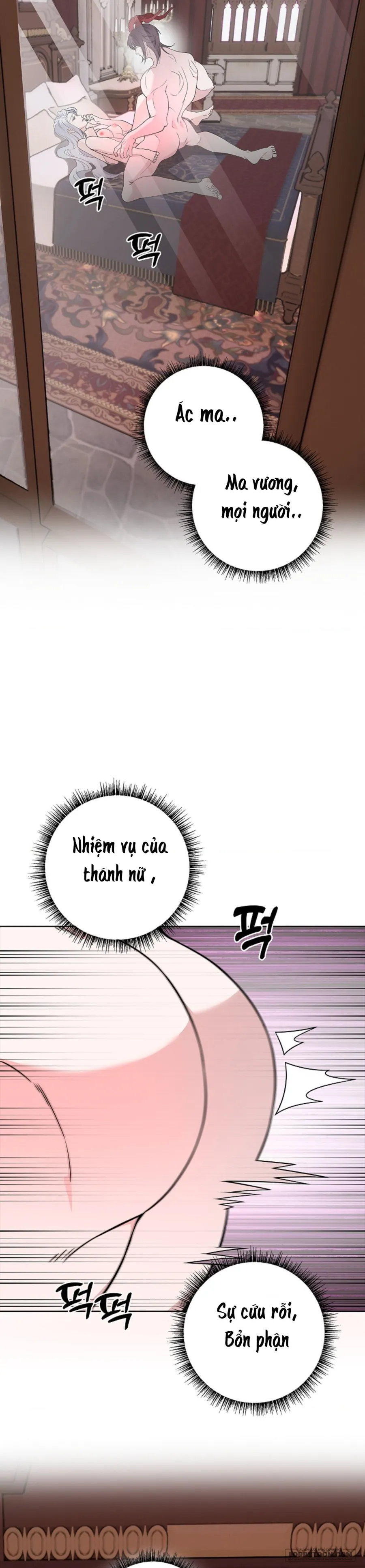 Cánh Hoa Ướt Đẫm Của Thánh Nữ Chap 33 - 🔞🔞🔞 - trang 34