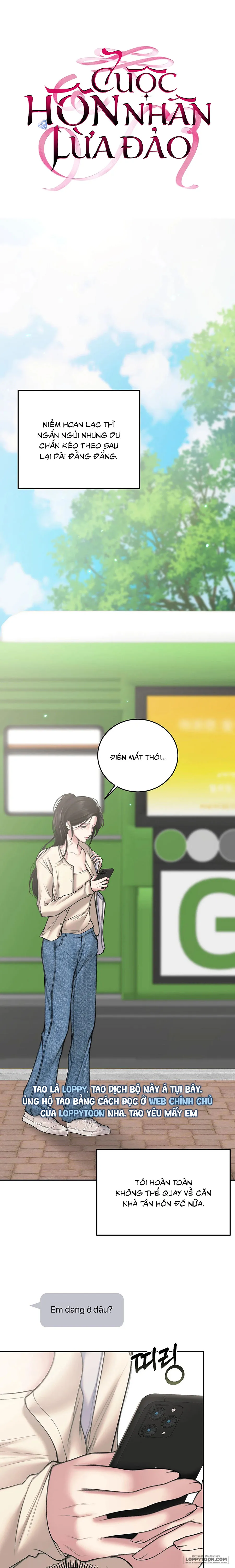 Cuộc Hôn Nhân Lừa Đảo Chap 4 - trang 1