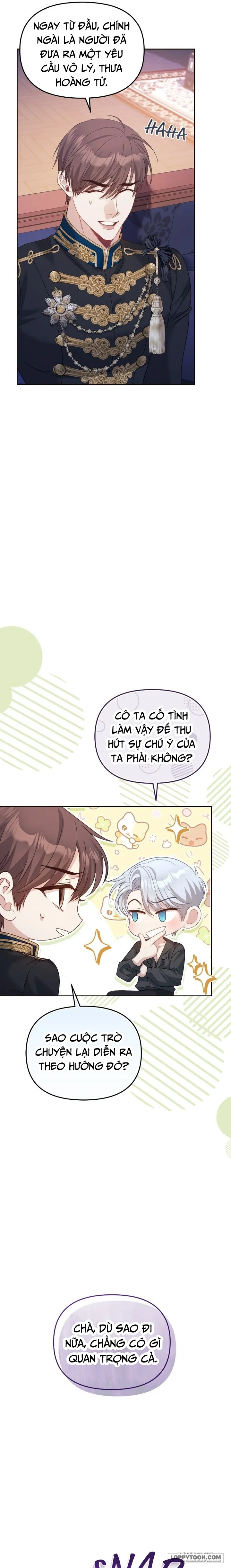 Tôi Đã Trải Qua Đêm Đầu Tiên Dù Chỉ Là Hoàng Hậu Thay Thế Chap 50 - trang 7
