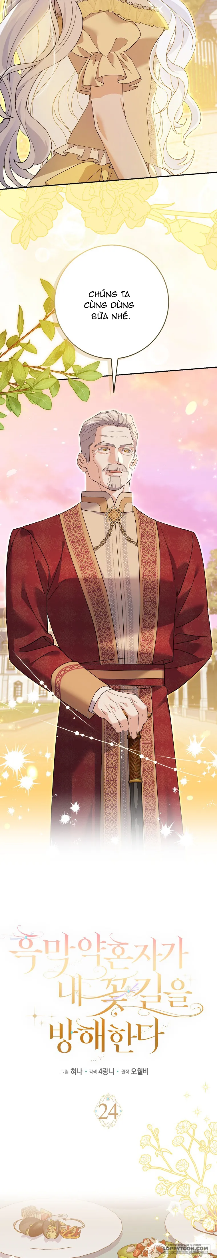 Vị Hôn Phu Phản Diện Cản Trở Con Đường Hoa Của Tôi Chap 24 - trang 8