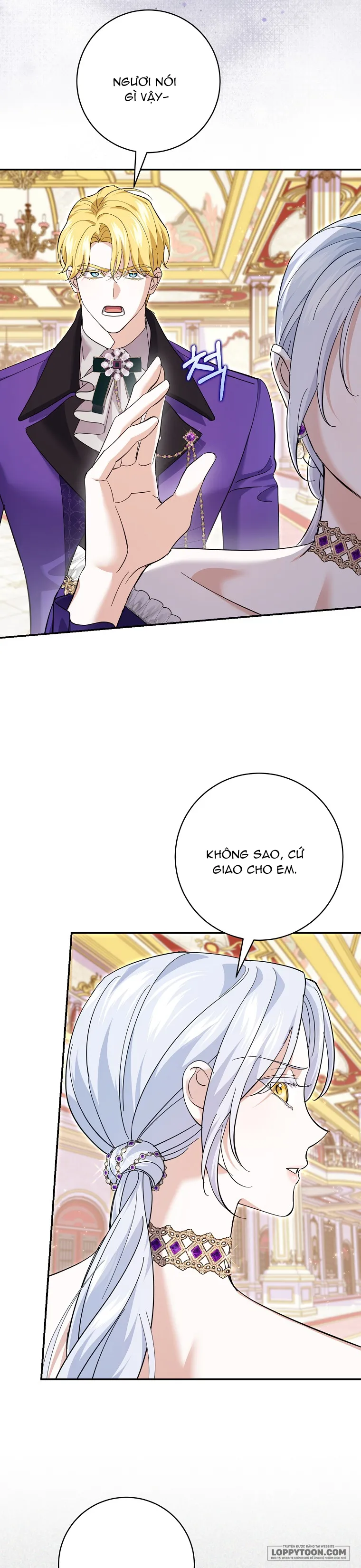 Vị Hôn Phu Phản Diện Cản Trở Con Đường Hoa Của Tôi Chap 27 - trang 22