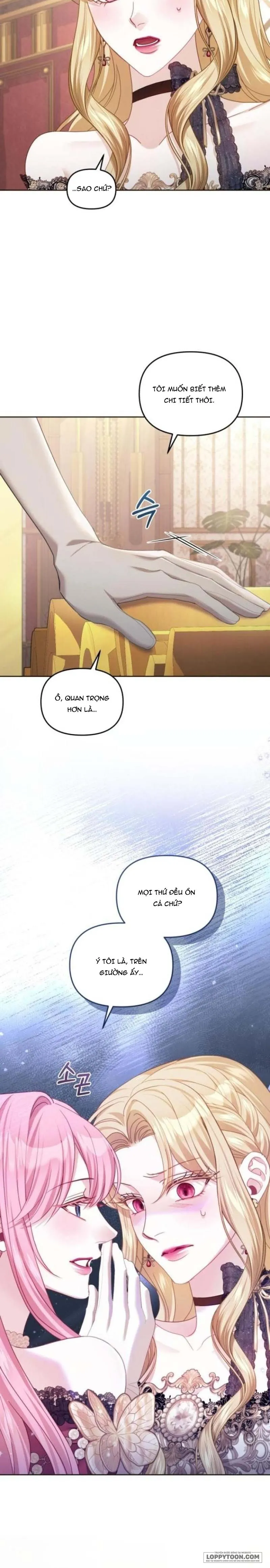 Tôi Đã Trải Qua Đêm Đầu Tiên Dù Chỉ Là Hoàng Hậu Thay Thế Chap 40 - trang 18
