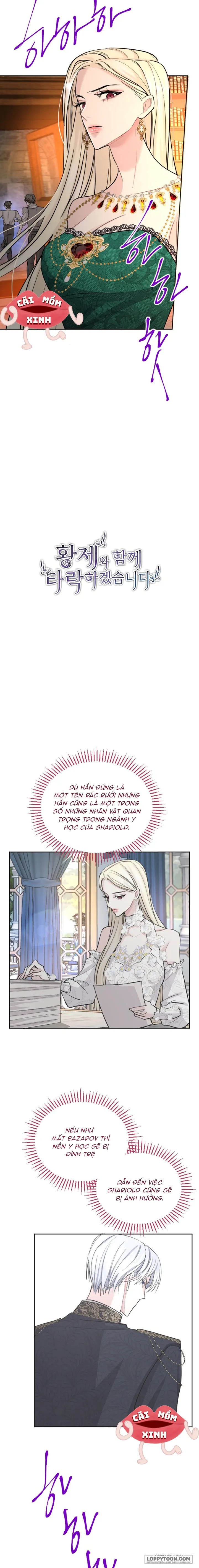 Tôi Sẽ Bị Trừ Khử Cùng Hoàng Đế Chap 43 - trang 2