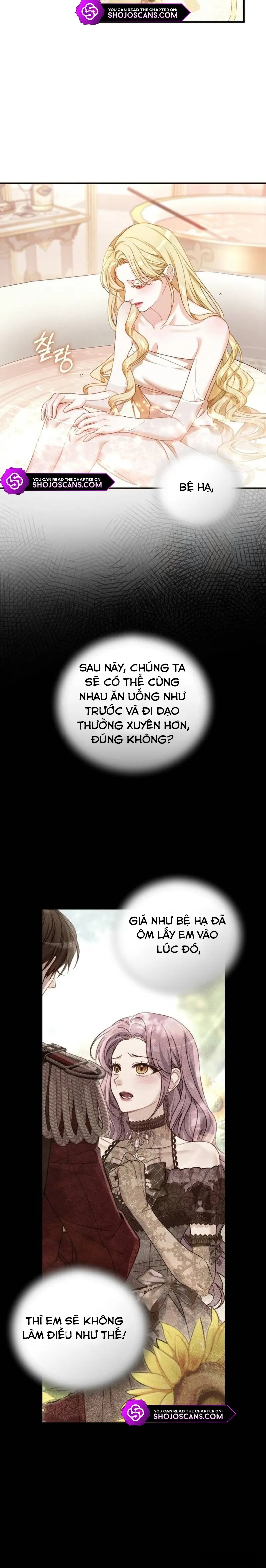 Tôi Đã Trải Qua Đêm Đầu Tiên Dù Chỉ Là Hoàng Hậu Thay Thế Chap 11 - trang 15