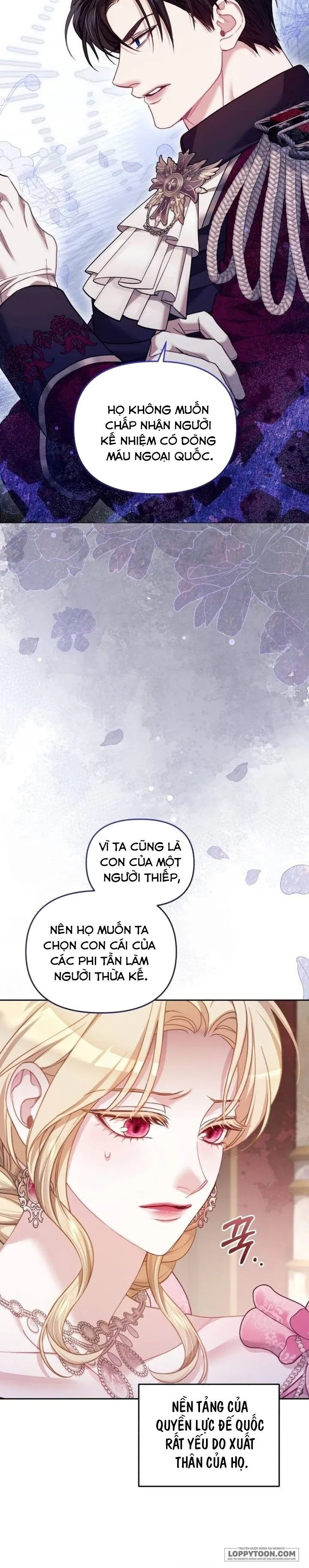 Tôi Đã Trải Qua Đêm Đầu Tiên Dù Chỉ Là Hoàng Hậu Thay Thế Chap 9 - trang 9