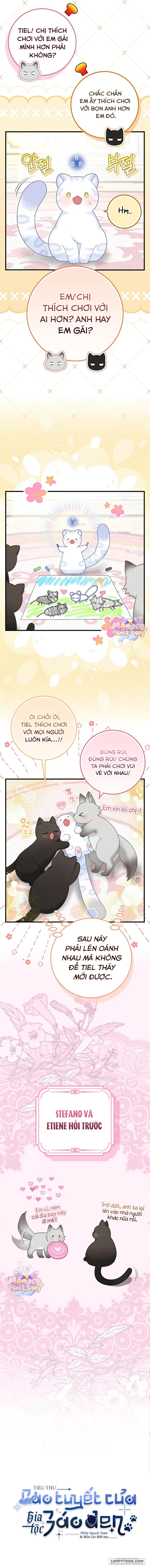 Tiểu Thư Báo Tuyết Của Gia Tộc Báo Đen Chap 41.1 - Ngoại Truyện 5+6 - trang 3