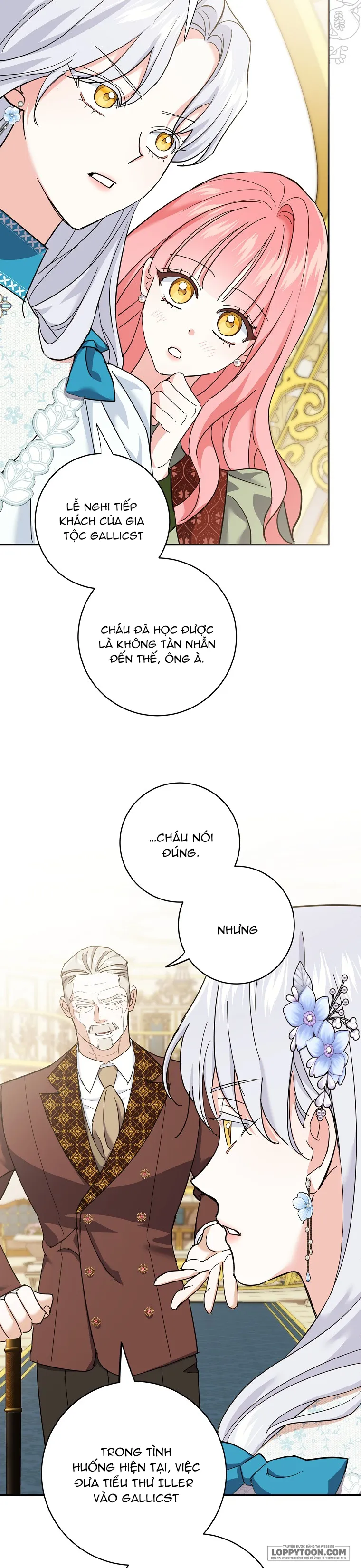 Vị Hôn Phu Phản Diện Cản Trở Con Đường Hoa Của Tôi Chap 8 - trang 33