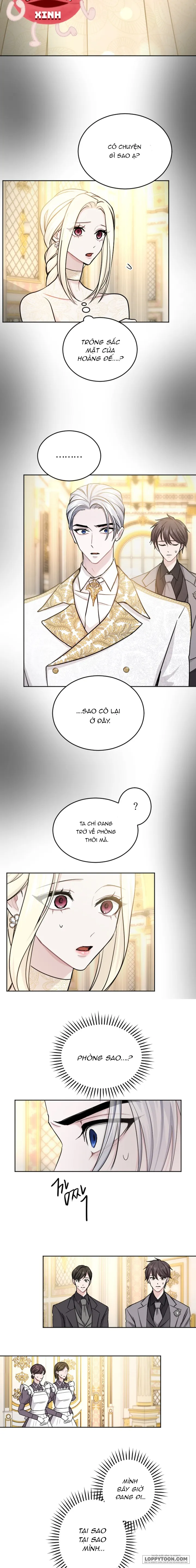 Tôi Sẽ Bị Trừ Khử Cùng Hoàng Đế Chap 57 - trang 4
