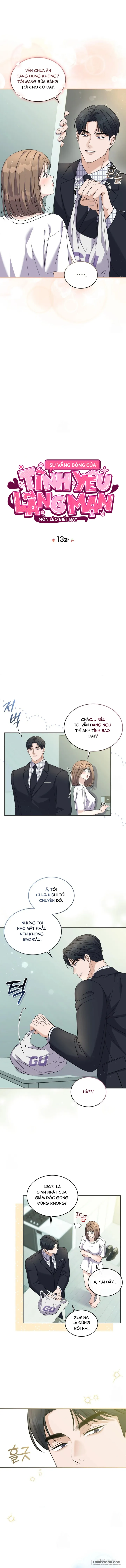 Sự Vắng Mặt của Tình Yêu Lãng Mạn Chap 13 - trang 2