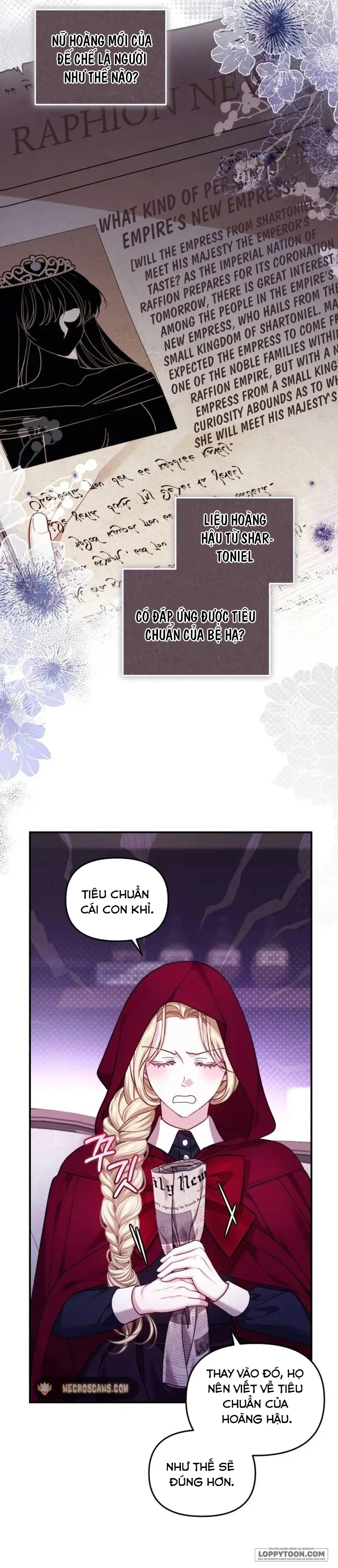 Tôi Đã Trải Qua Đêm Đầu Tiên Dù Chỉ Là Hoàng Hậu Thay Thế Chap 6 - trang 24