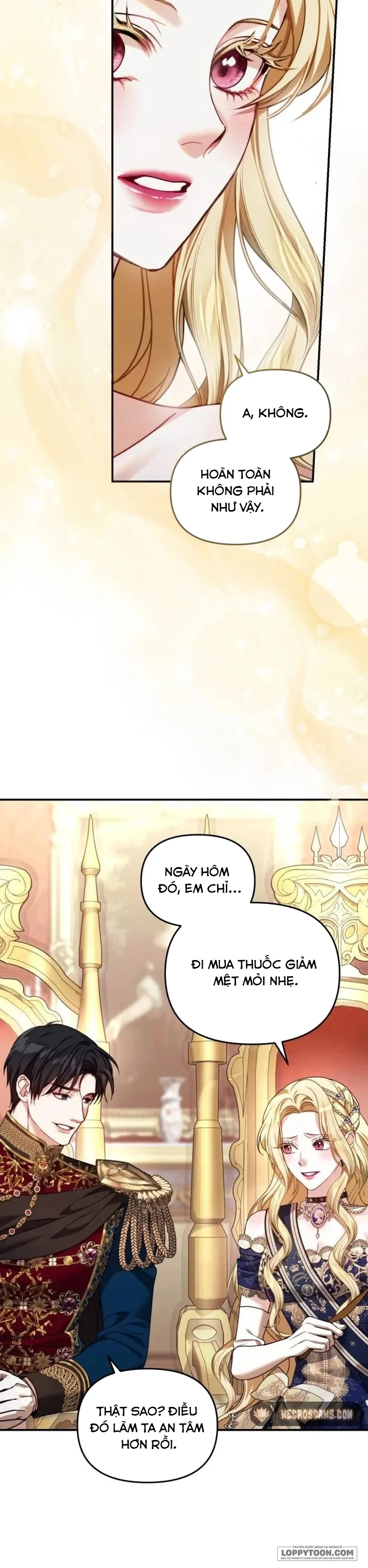 Tôi Đã Trải Qua Đêm Đầu Tiên Dù Chỉ Là Hoàng Hậu Thay Thế Chap 6 - trang 39