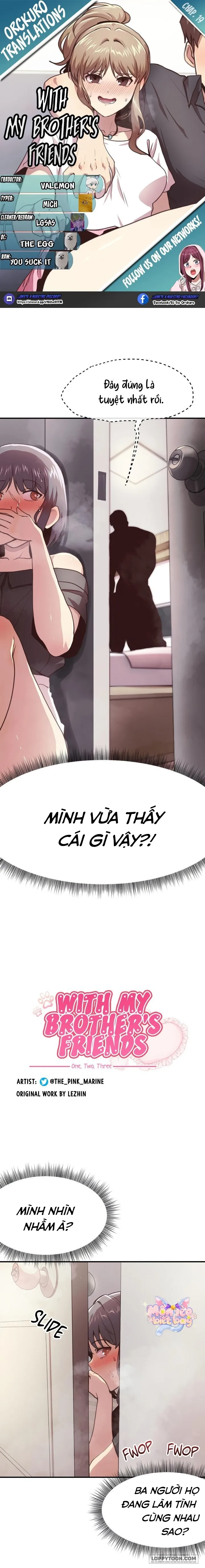 Bạn Bè Của Anh Trai Chap 19 - 🔞🔞 - trang 1