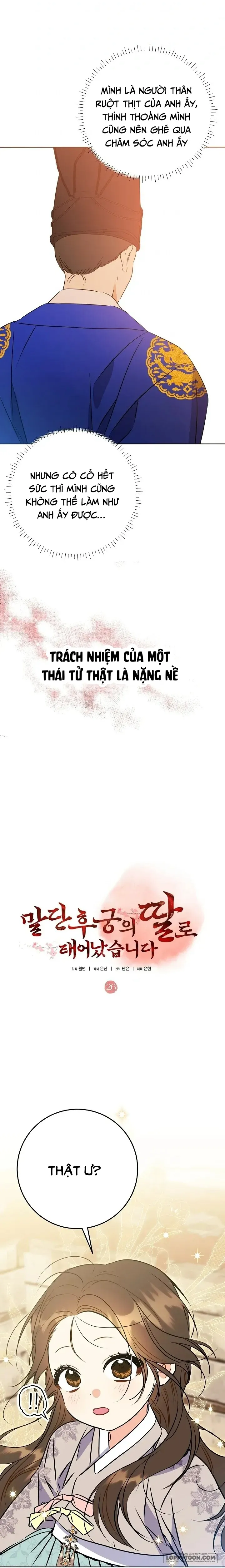 Tôi Sinh Ra Là Con Gái Của Một Cung Phi Hèn Mọn Chap 26 - trang 17