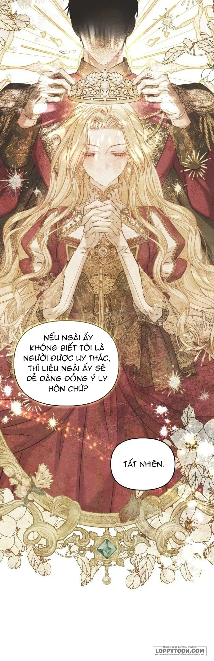 Tôi Đã Trải Qua Đêm Đầu Tiên Dù Chỉ Là Hoàng Hậu Thay Thế Chap 1 - trang 50