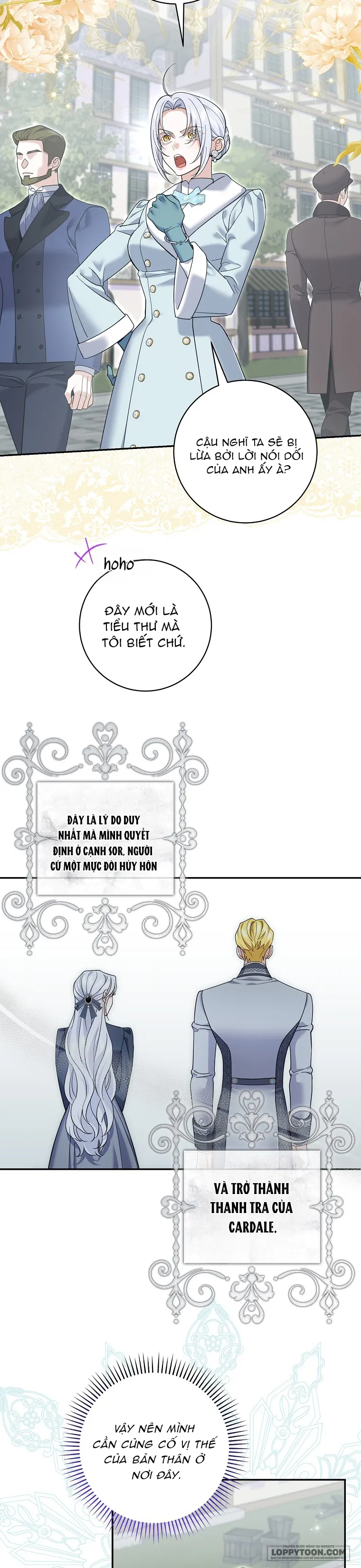 Vị Hôn Phu Phản Diện Cản Trở Con Đường Hoa Của Tôi Chap 42 - trang 19