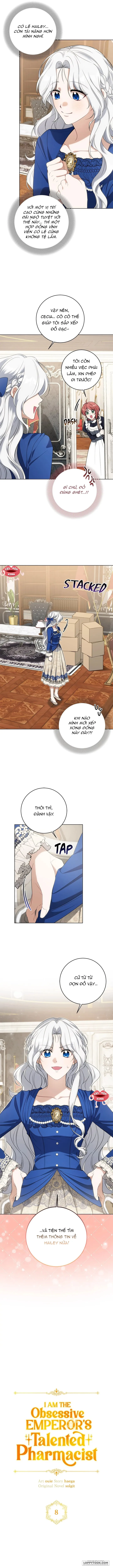 Nữ Dược Sư Của Vị Hoàng Đế Si Tình Chap 8 - trang 4