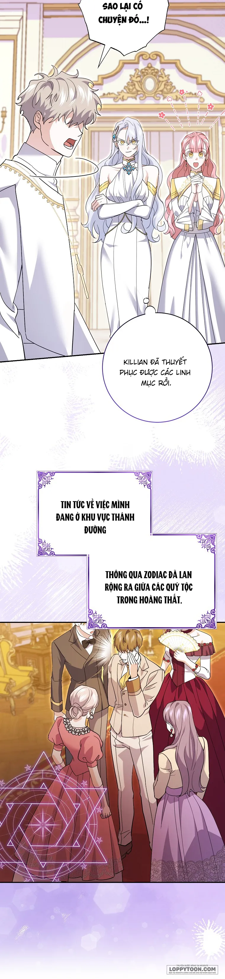 Vị Hôn Phu Phản Diện Cản Trở Con Đường Hoa Của Tôi Chap 31 - trang 3