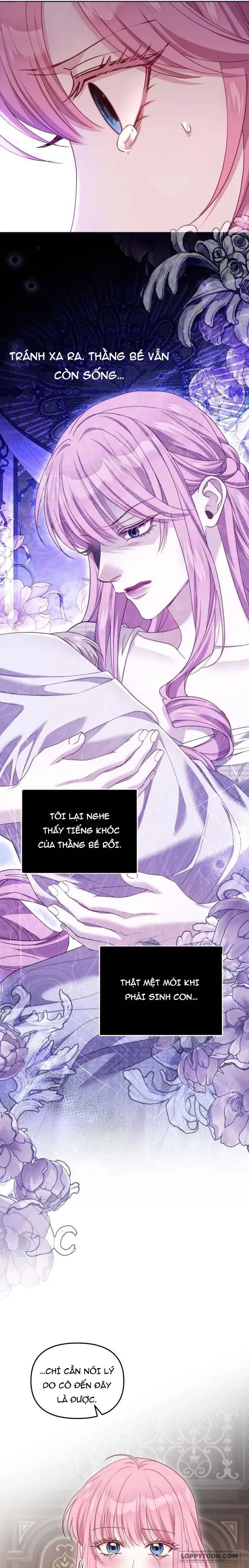 Tôi Đã Trải Qua Đêm Đầu Tiên Dù Chỉ Là Hoàng Hậu Thay Thế Chap 33 - trang 9