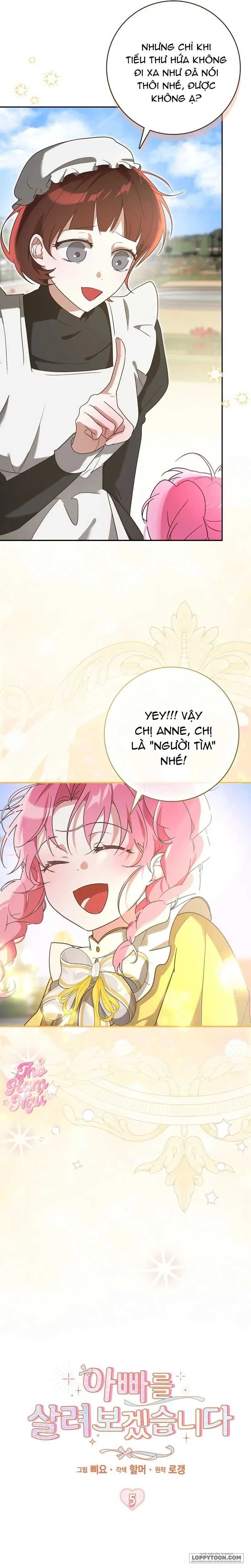 Tôi Sẽ Cố Gắng Cứu Cha Chap 5 - trang 6