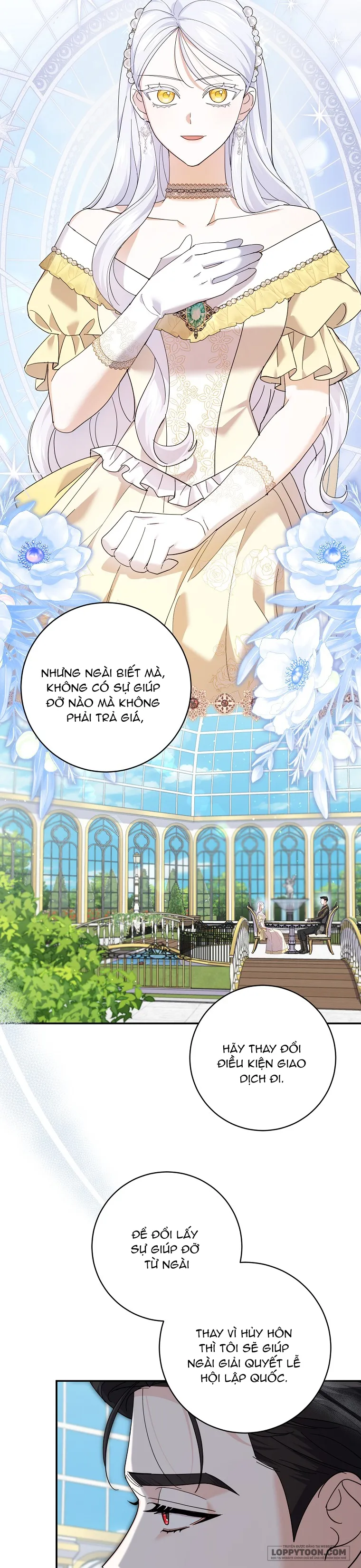 Vị Hôn Phu Phản Diện Cản Trở Con Đường Hoa Của Tôi Chap 23 - trang 12