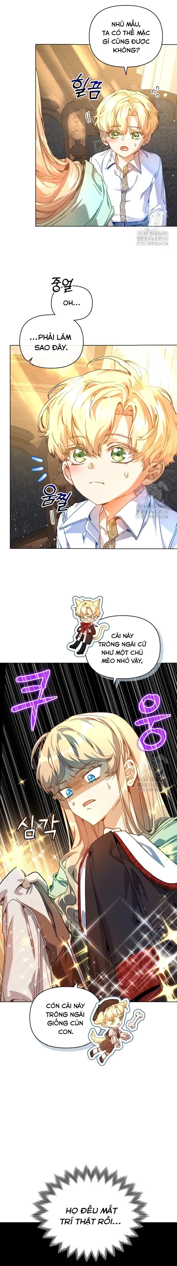 Trở Thành Bảo Mẫu Mắc Bệnh Nan Y Của Nam Chính Hắc Ám Chap 41 - trang 13