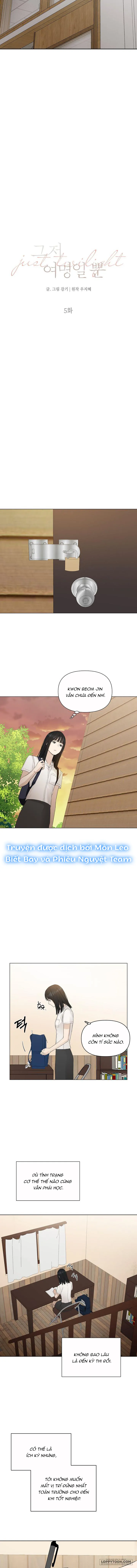 Chỉ Là Ánh Bình Minh Chap 5 - trang 5