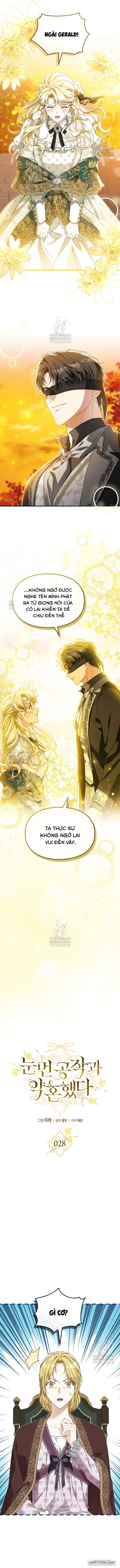 Tôi Đã Đính Hôn Với Vị Công Tước Mù Chap 28 - trang 2