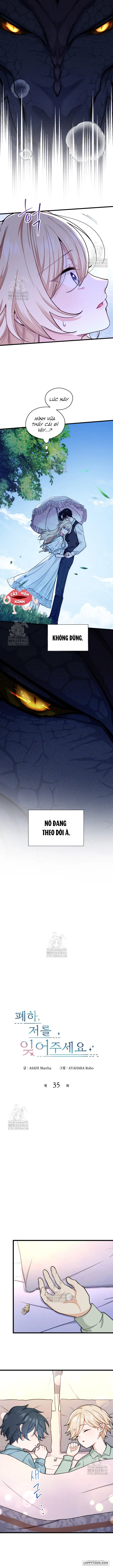Bệ Hạ, Xin Hãy Quên Tôi Đi Chap 35 - trang 2