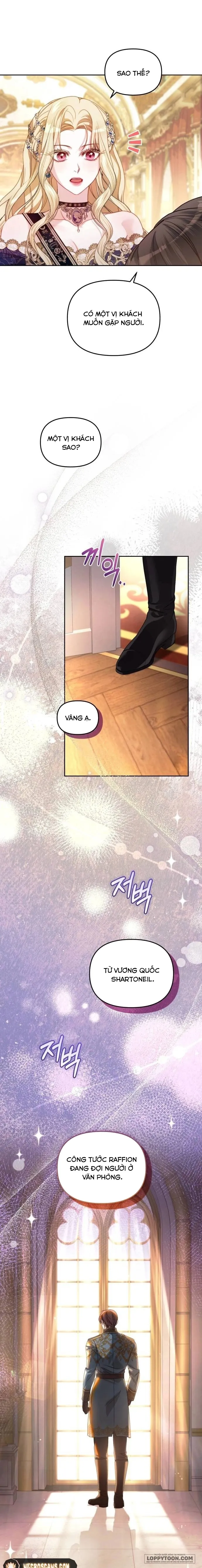 Tôi Đã Trải Qua Đêm Đầu Tiên Dù Chỉ Là Hoàng Hậu Thay Thế Chap 4 - trang 17