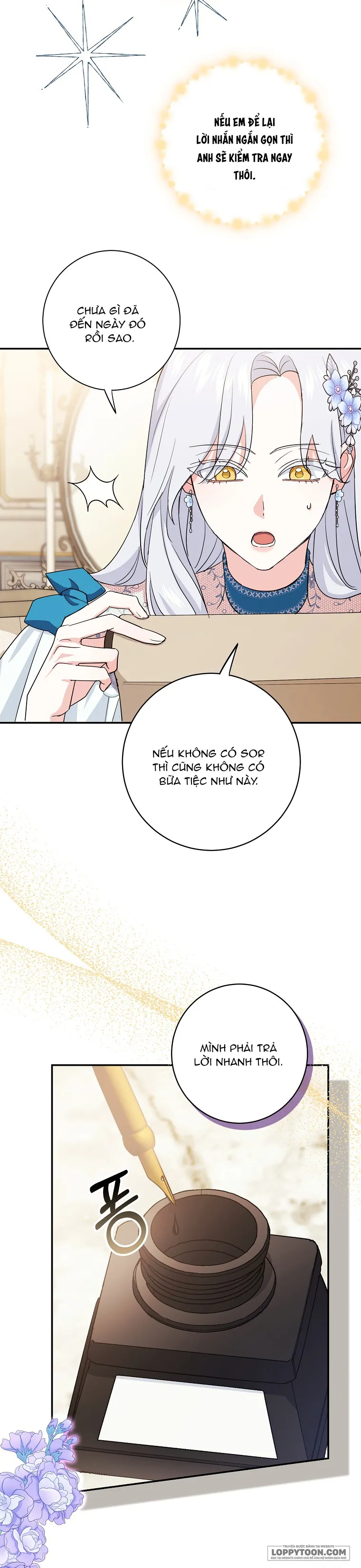 Vị Hôn Phu Phản Diện Cản Trở Con Đường Hoa Của Tôi Chap 9 - trang 16